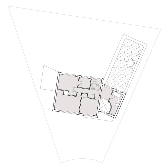 First floor plan.