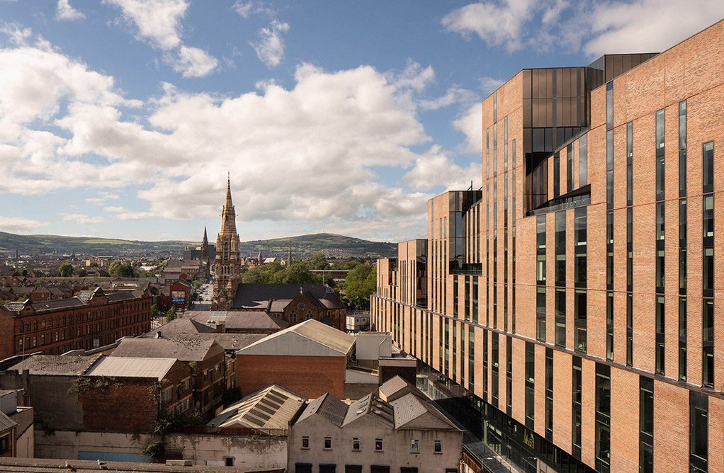 Ulster University Belfast Campus. Donal McCann