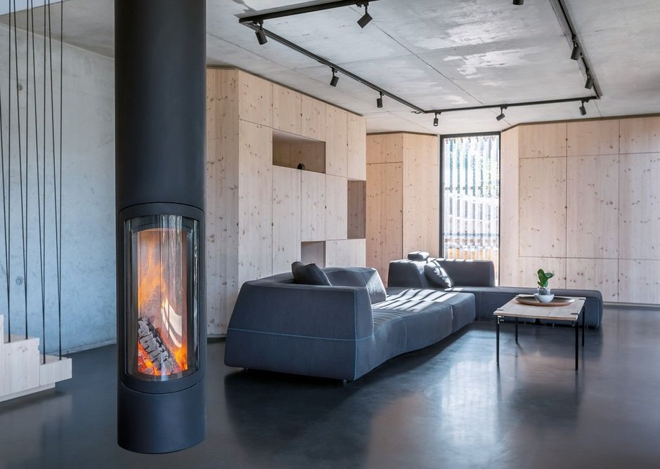 Slimfocus Ecodesign Ready fireplace.