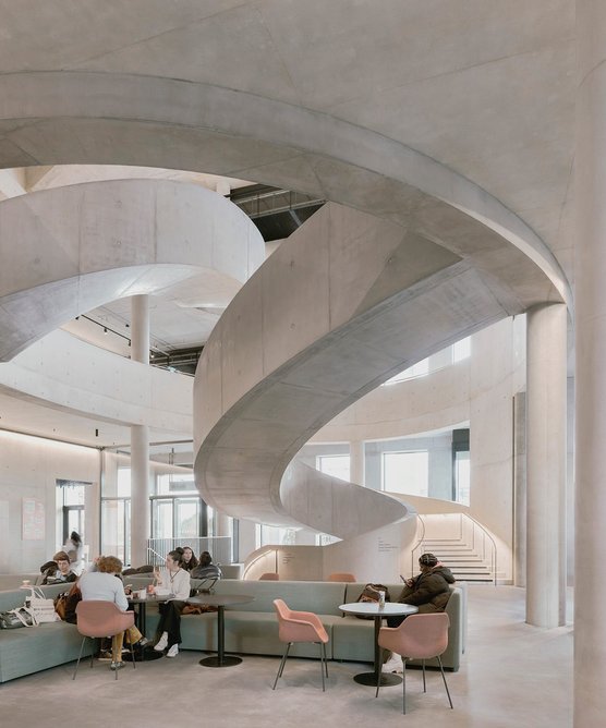 London College of Fashion by Allies and Morrison. Credit: Simon Menges