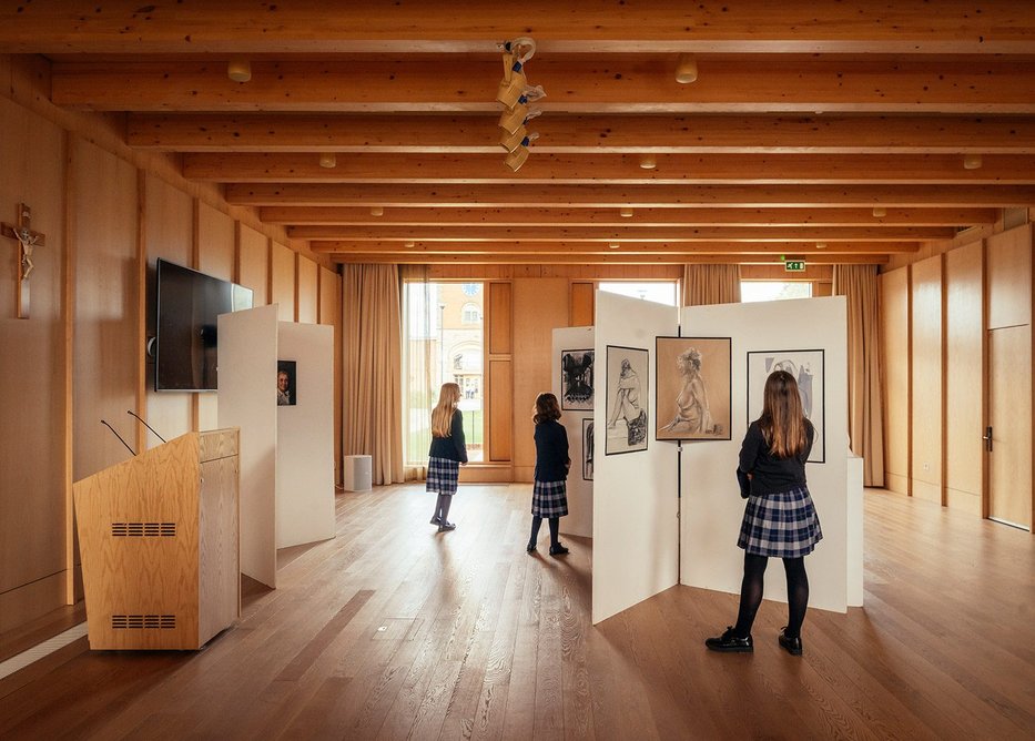 The Spencer Building, Worth School by Tim Ronalds Architects. Credit: Jim Stephenson