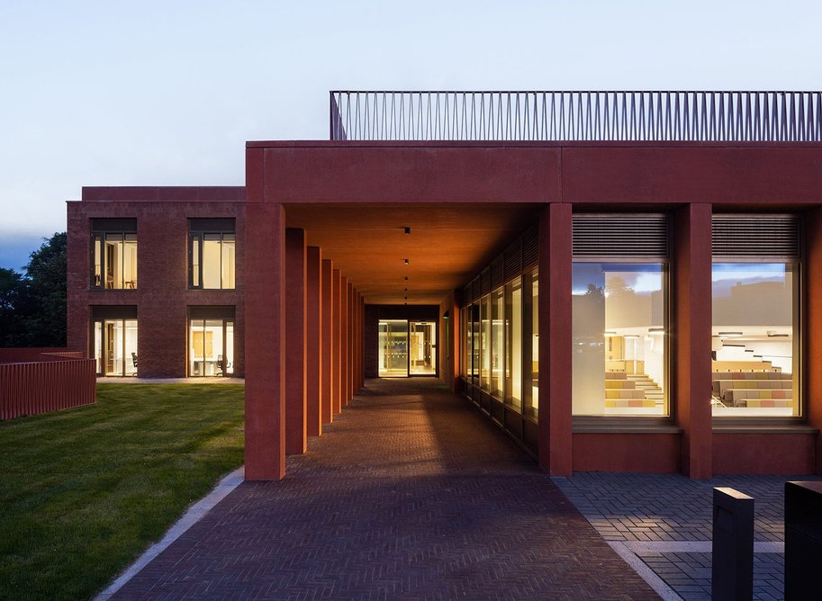Student Hub, Queen's Business School by TODD Architects. Credit: Donal McCann