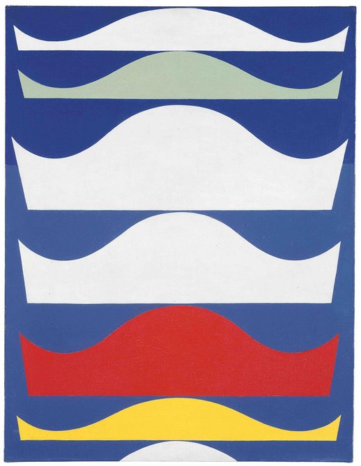 Coloured Gradation by Sophie Taeuber-Arp,1939. Kunstmuseum Bern. Gift of Marguerite Arp-Hagenbach