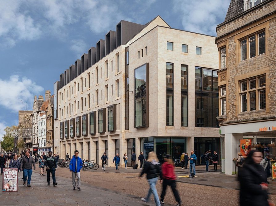 Cheng Yu Tung Building,  Jesus College Oxford. Jim Stephenson