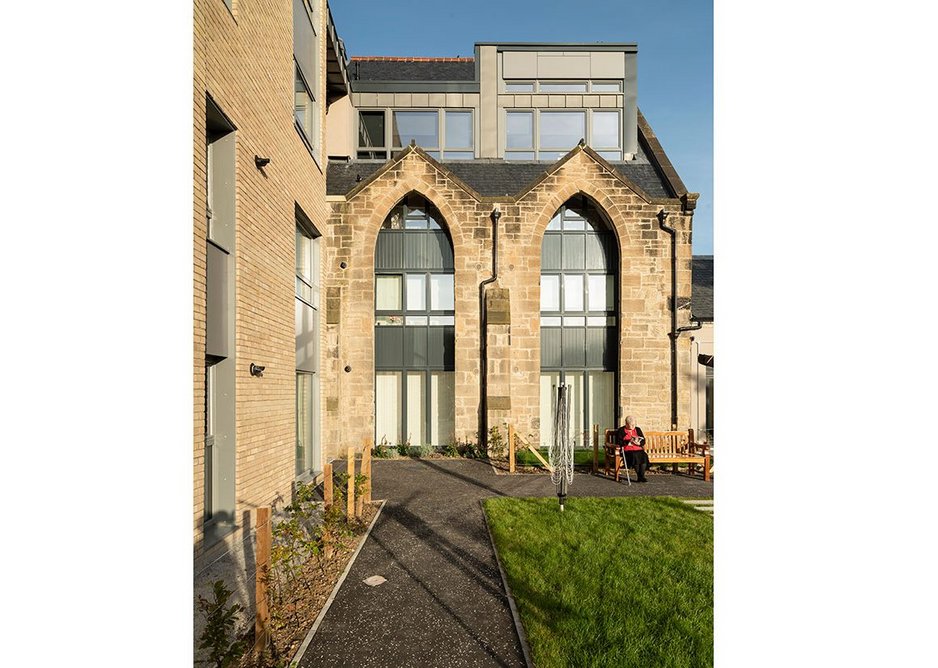 Cunningham House, a Passivhoos development of flats for social rent specifically for older people for Shettleston Housing Association, Glasgow. community owned houses for affordable rent.