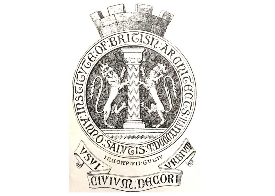 The First Badge to be Generally Used. Designed in 1836-7 and in use until 1891.