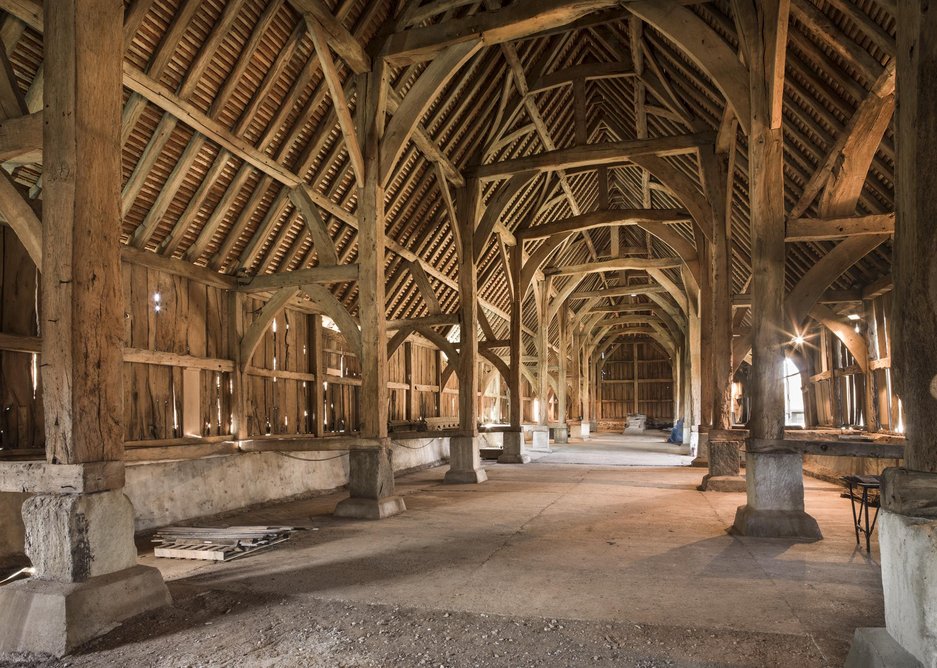 Education and Public Sector – Harmondsworth Barn conservation and repair by Ptolemy Dean Architects. It is 590 years old, you know.