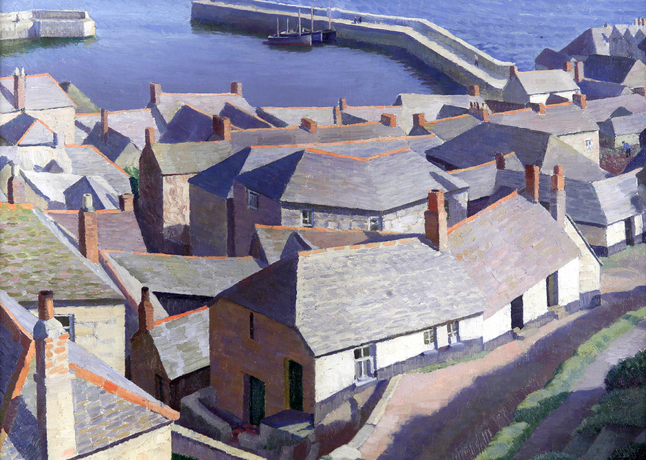 Early morning, Newlyn by Dod Procter.