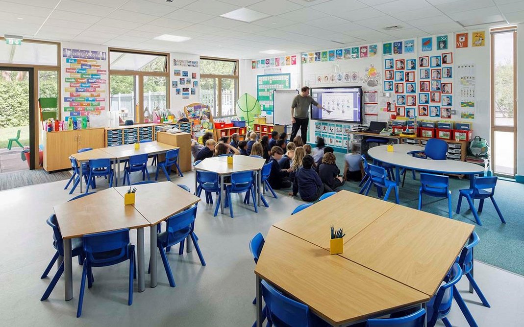 Cromer Road Primary School: Using windows to maximise the usability of the interior.