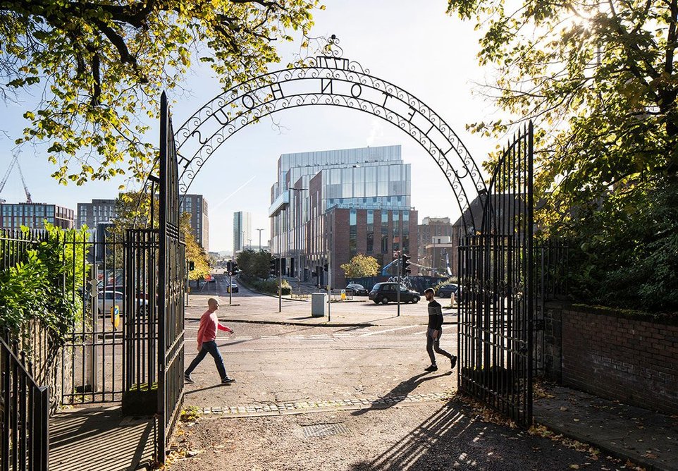 Ulster University Belfast Campus. Donal McCann