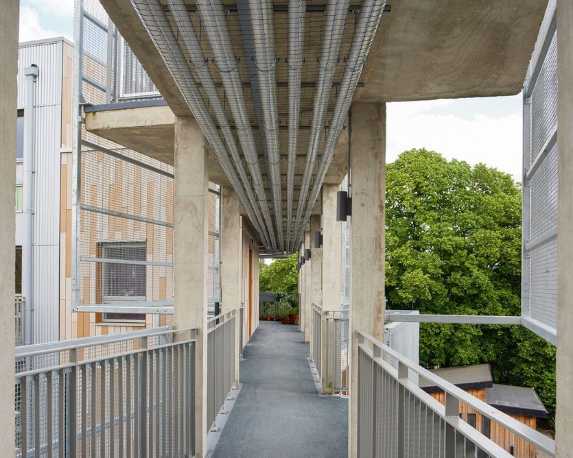 Bridges incorporate places to stop for a chat.