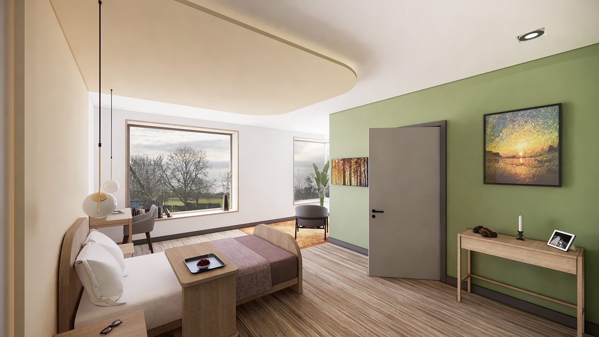 WGP's designs for the bedrooms are more contemporary with a hotel feel.