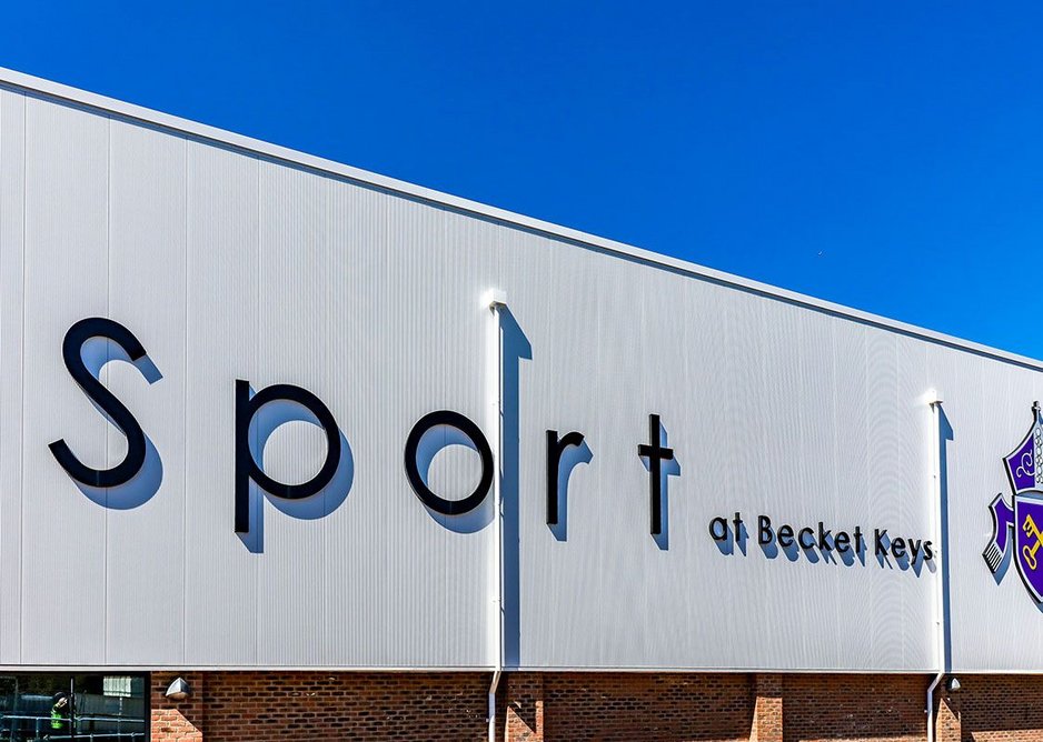 'Our students are rightly proud to have access to such professional facilities,' says Becket Keys headteacher Andy Scott-Evans.