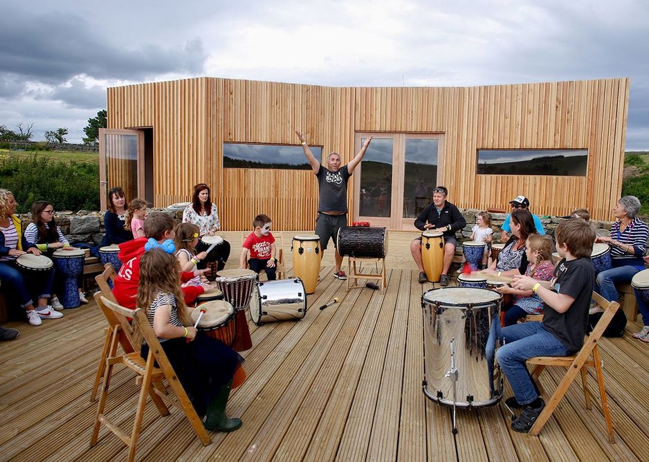 Rochester Roundhouse drum workshop.