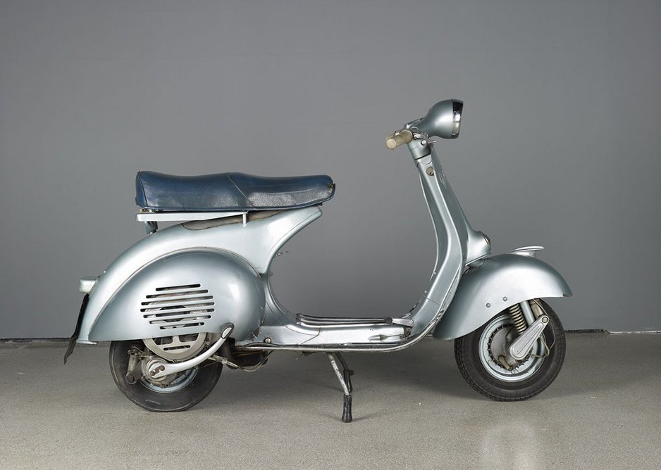You will not have to pay to see this Vespa in the permanent collection.