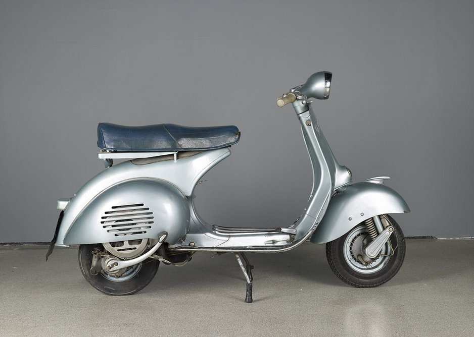 You will not have to pay to see this Vespa in the permanent collection.