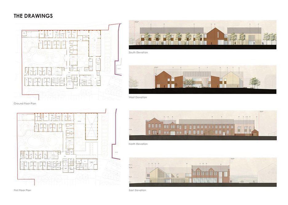 Plans and elevations.