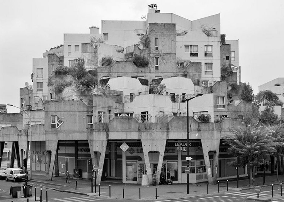 ‘Les Etoiles’ at Ivry-sur-Seine, designed by Jean Renaudie, Renee Gailhoustet, 1970-72.