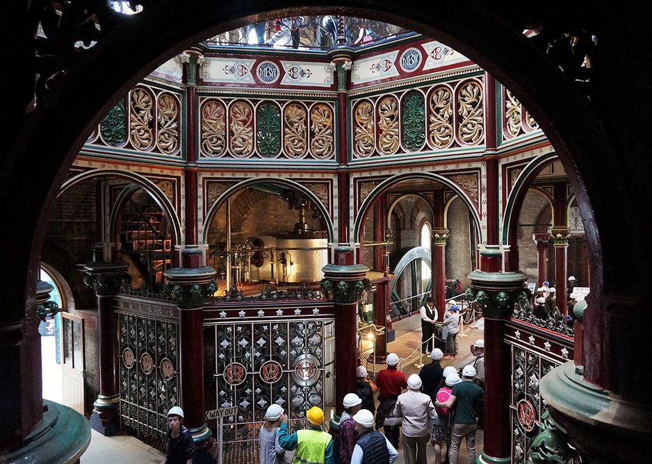 Crossness pumping station in East London by Driver is a virtuoso use of his trademark ironwork