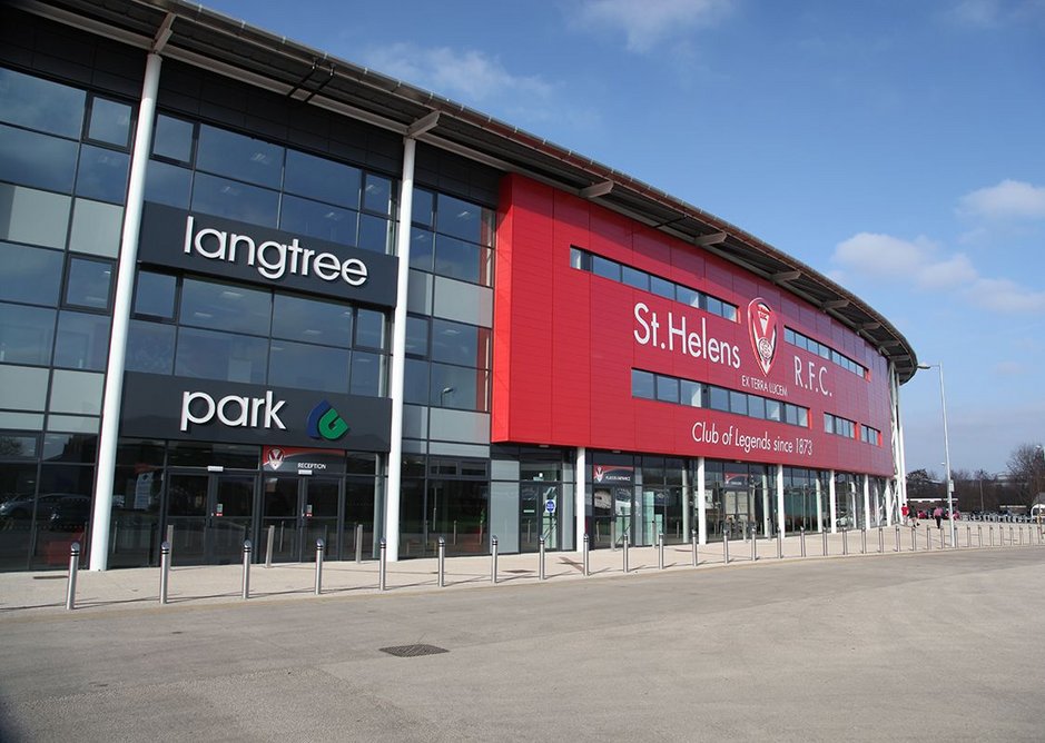 Langtree Park, new home to St Helens' Saints.