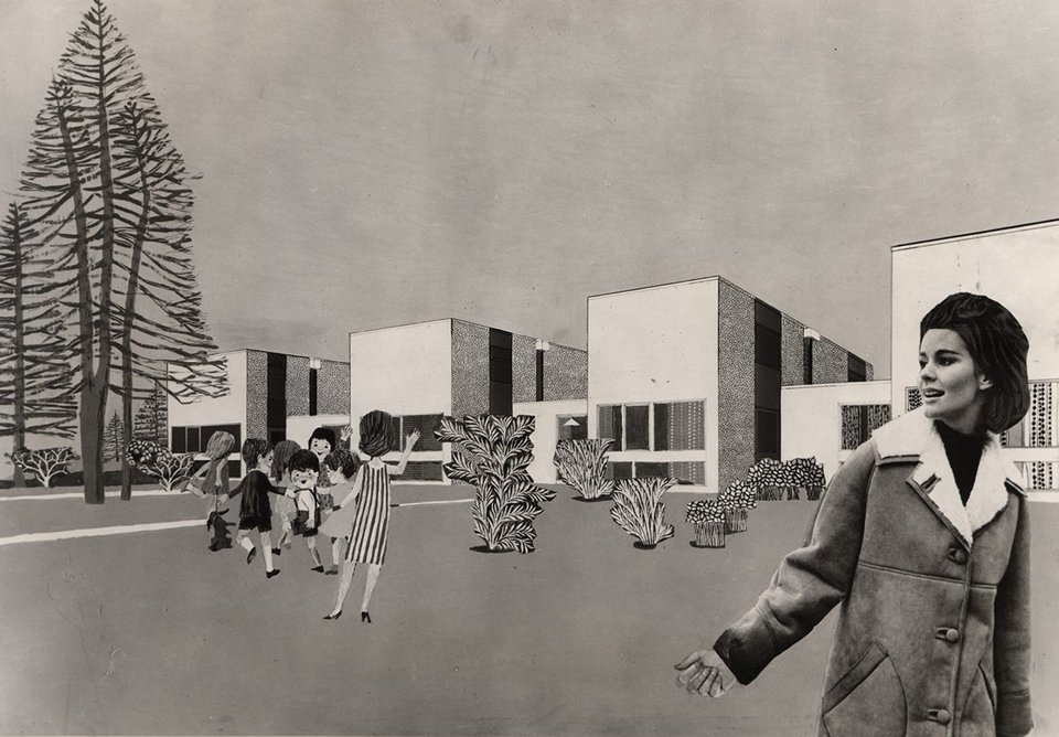 Artist impression of Kenton Bar Estate, 1966.