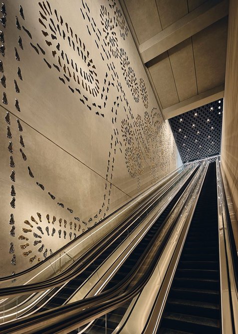 John McAslan + Partners, Waterloo Station, Sydney Metro, Sydney, 2024.