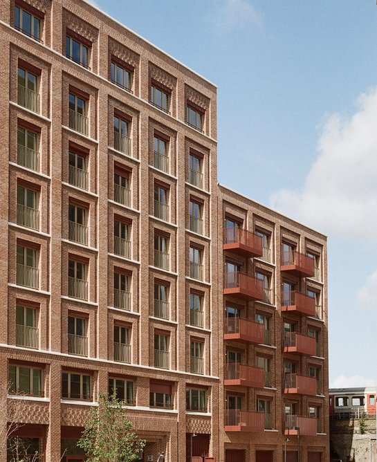 Block 1 steps down from eight to six storeys.