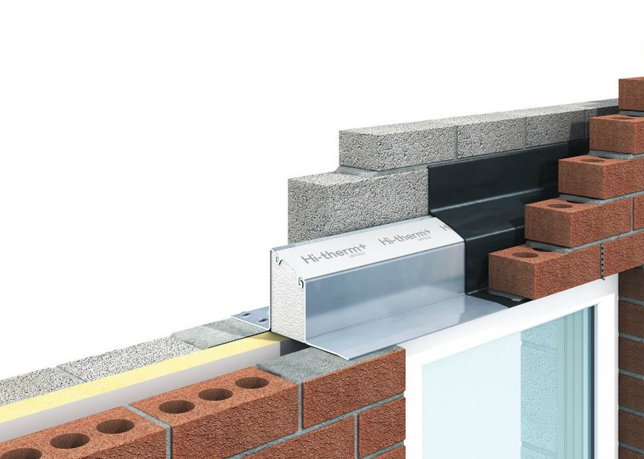 IG's Hi-therm+ lintel is up to five times more thermally efficient than a standard steel version.