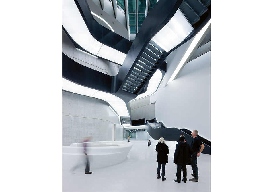 The last good Zaha before it all went too parametric:’ the Stirling Prize winning MAXXI (2010) in Rome.
