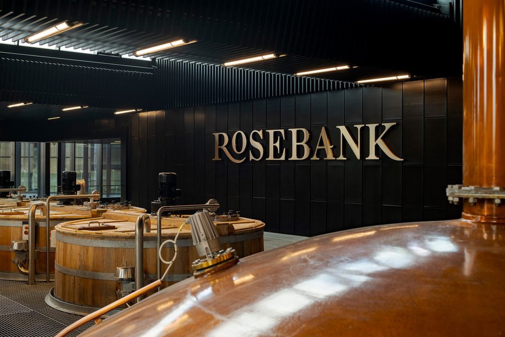 Rosebank Distillery.