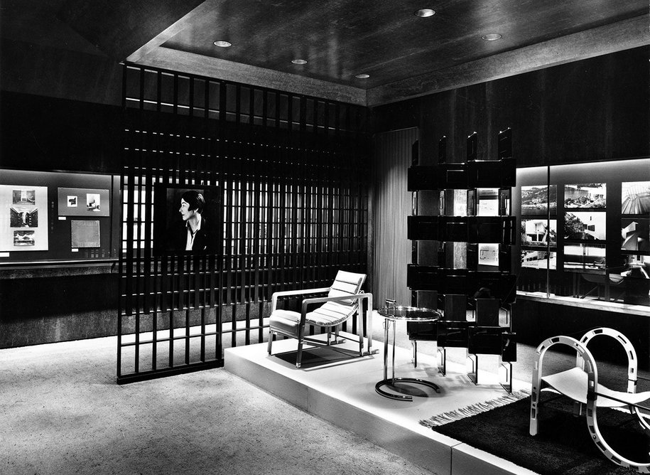 ‘Eileen Gray: pioneer of design’ exhibition held in 1973 at the Heinz Gallery, 21 Portman Square, which was designed by Stefan Buzas and Alan Irvine.