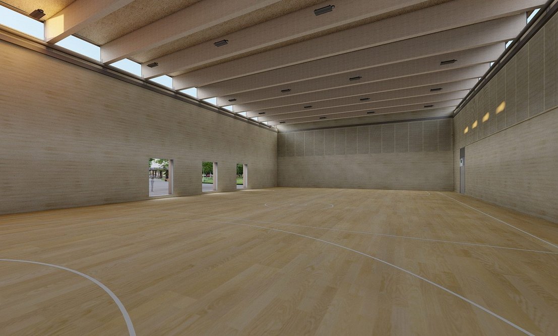 Render of hall space of the GenZero prototype