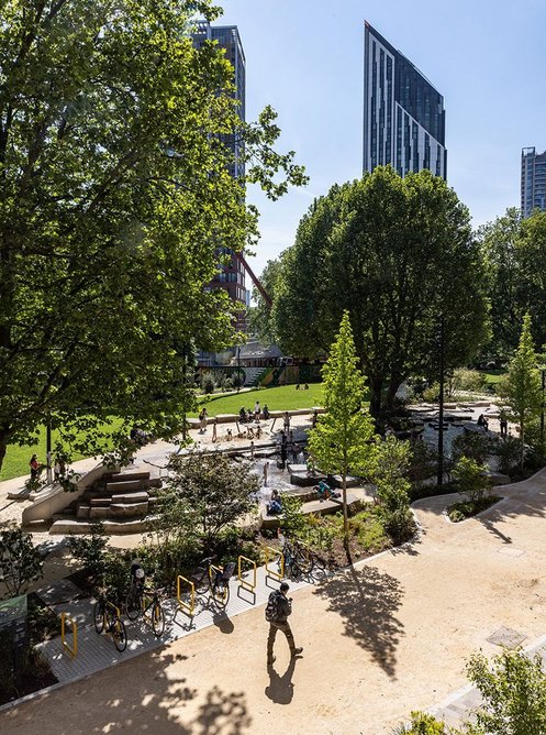 Natural Stone Awards winner, Landscaping Commercial and Public Realm: Elephant Springs, Gillespies.