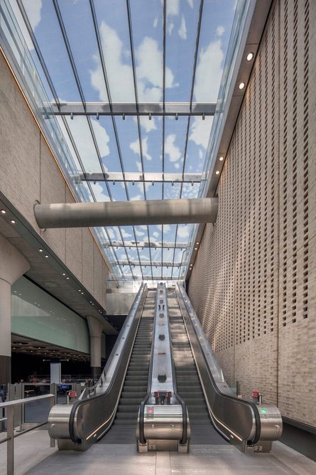 Paddington Elizabeth Line Station. Credit: Morley von Sternberg