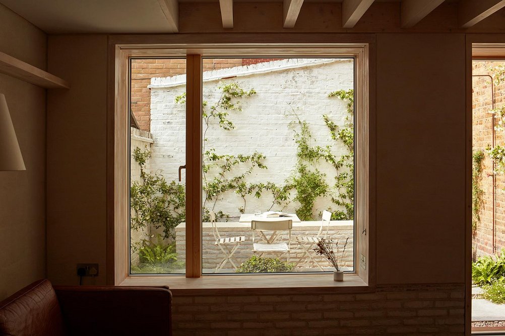 The Library House in Clapton, east London, by Macdonald Wright Architects