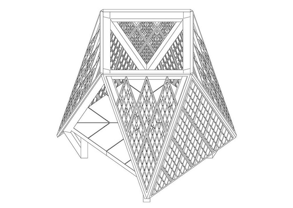 Axonometric of Faience by Fettle Studio.