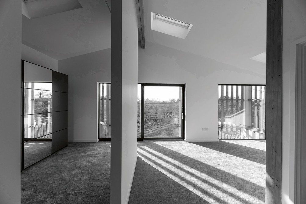 VELUX roof windows give additional daylight to bedrooms.