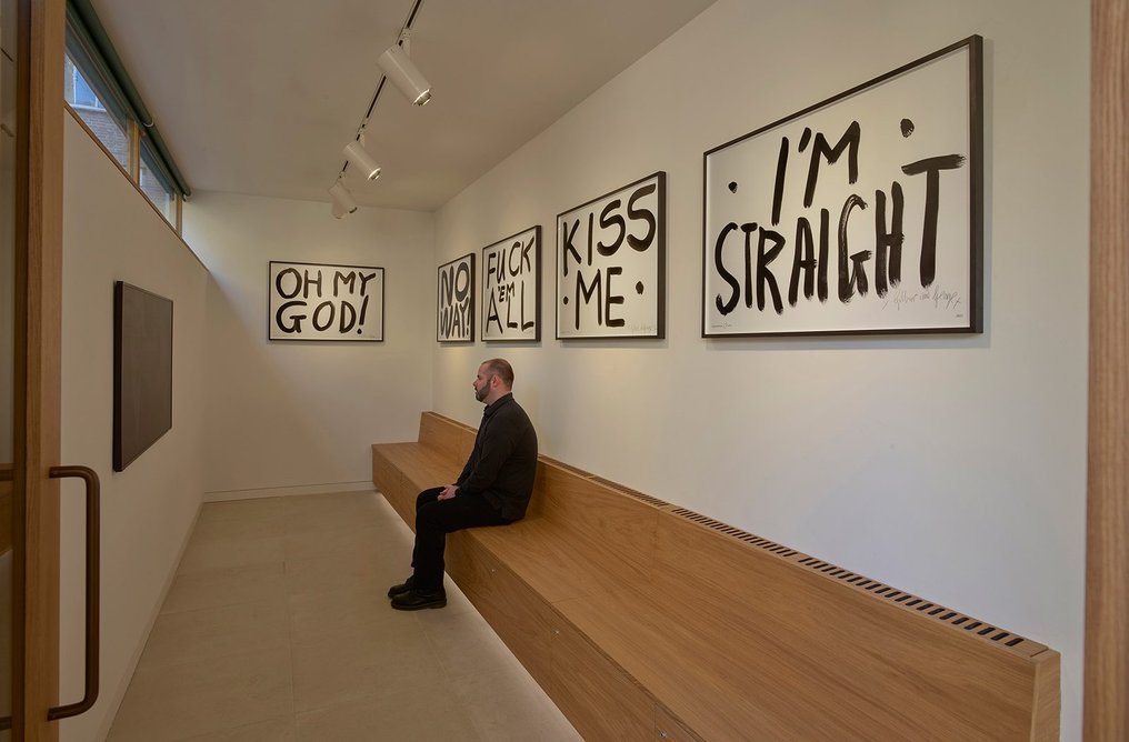 The Gilbert & George Centre by SIRS Architects. Credit: Prudence Cuming © The Gilbert & George Centre