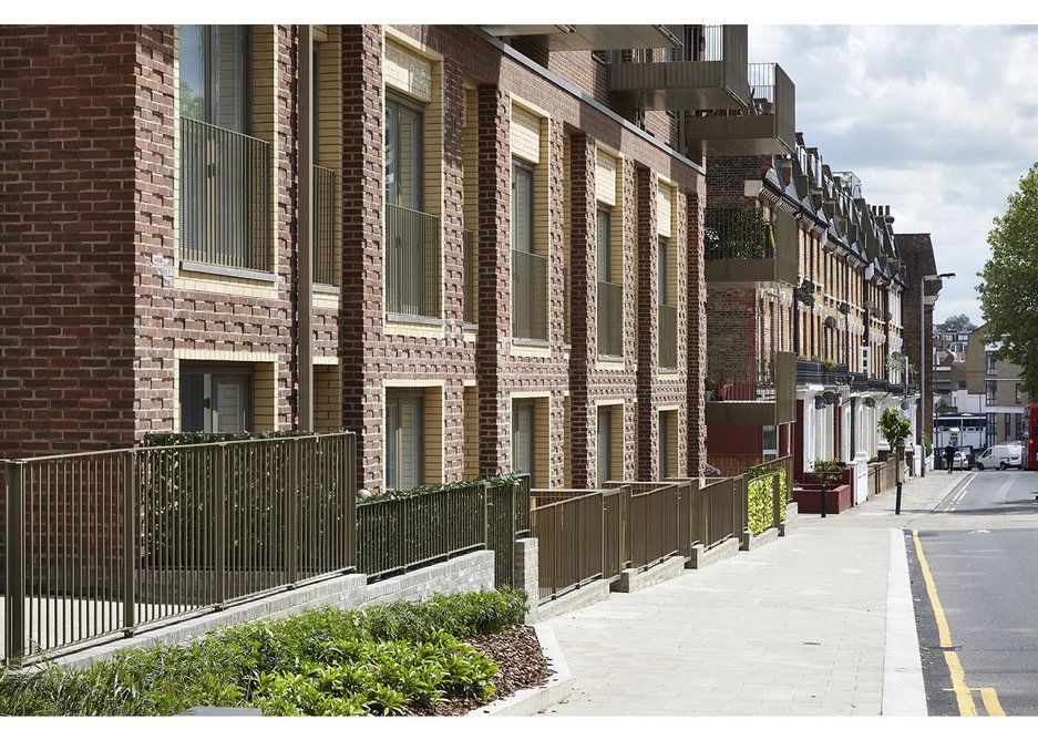 St John's Hill, Burridge Gardens by Hawkins\Brown.