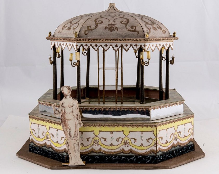 Oliver Messel, Model of Bar for the Great Octagon, Bath Assembly Rooms, 1961.