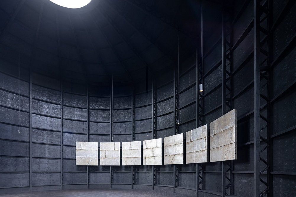 Black Chapel, Theaster Gates’ Serpentine Pavilion 2022. © Theaster Gates Studio.