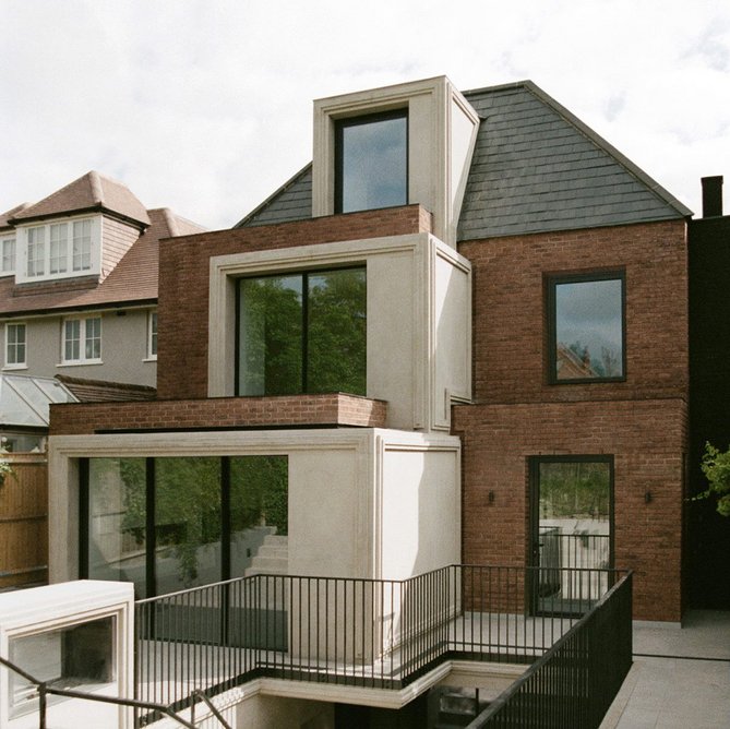 Cast House, with concrete elements created in collaboration with concrete specialist David Bennett.