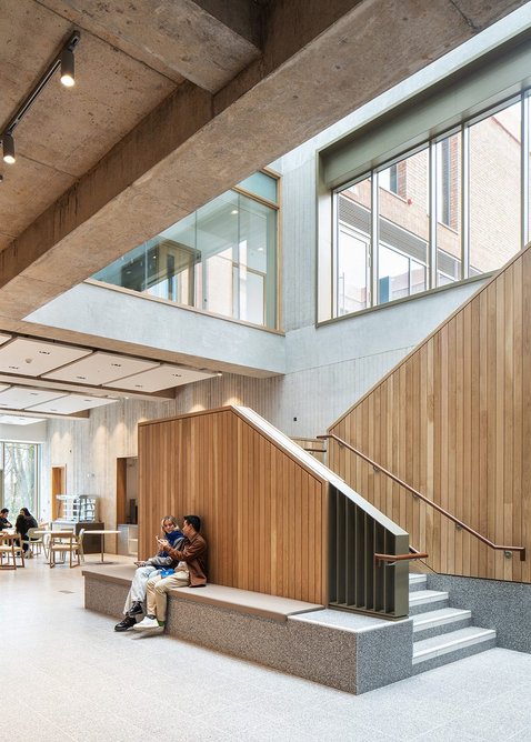 Student Hub, Queen's Business School by TODD Architects. Credit: Donal McCann