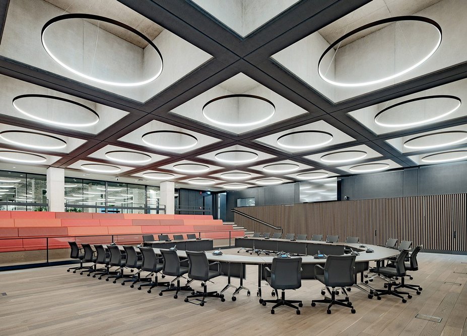 Tower Hamlets Town Hall by Allford Hall Monaghan Morris. Credit: Timothy Soar Photography