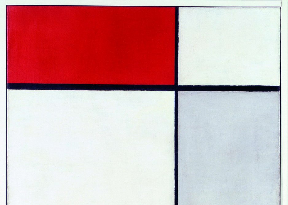 Piet Mondrian – Composition with Red, Yellow and Blue, 1927.