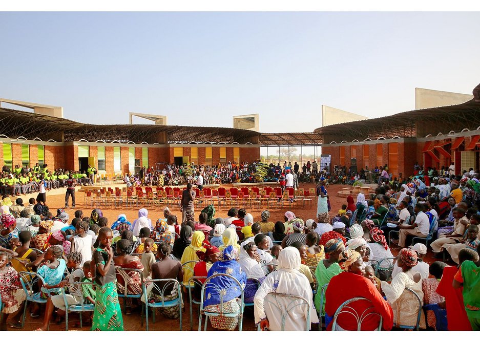 Lycée Schorge Secondary School in Koudougou, Burkina Faso, completed in 2016.