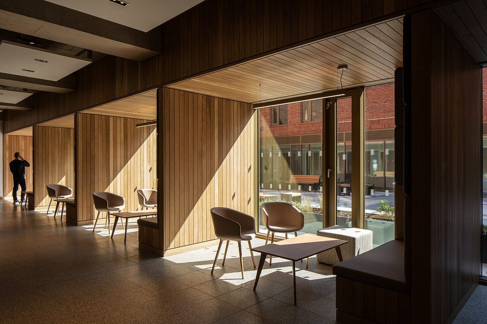 Student Hub, Queen's Business School by TODD Architects. Credit: Donal McCann