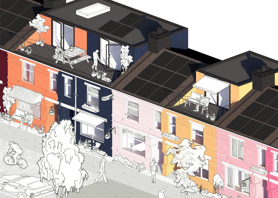 A Catalogue of Regeneration: Elements for the regeneration of homes to address issues of health, density, sustainability and the physical implications of the Covid-19 fallout in a phased, economical way to help the most vulnerable in society.