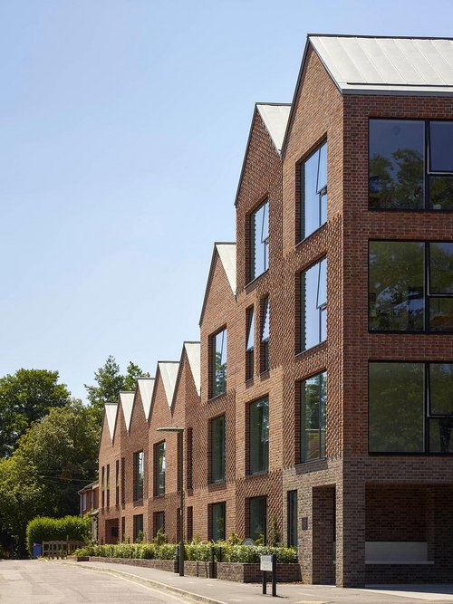 Moor’s Nook, Woking. Phil Coffey Architects’ £8 million RIBA Award-winning residential assisted housing project for Pegasus Life transforms a derelict laundry facility into a new.