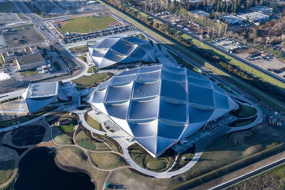 Google Bay View, California. Heatherwick studio & BIG.